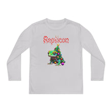 Load image into Gallery viewer, Repticon Youth Long Sleeve Competitor Tee w/ Gecko Christmas Tree
