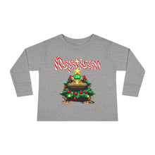 Load image into Gallery viewer, Repticon Toddler Long Sleeve Tee w/ Toad Christmas Tree
