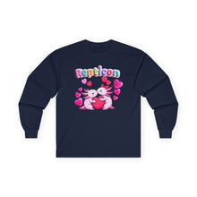 Load image into Gallery viewer, Repticon Unisex Ultra Cotton Long Sleeve Tee w/ Valentine Axolotls
