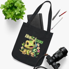 Load image into Gallery viewer, Repticon Organic Canvas Tote Bag w/ Lizards
