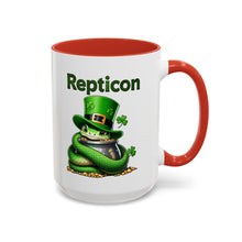 Load image into Gallery viewer, Repticon Accent Coffee Mug /w Snake
