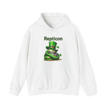 Load image into Gallery viewer, Repticon Unisex Heavy Blend™ Hooded Sweatshirt w/ Snake

