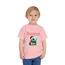 Load image into Gallery viewer, Repticon Toddler Short Sleeve Tee w/ Tortoise Santa
