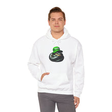 Load image into Gallery viewer, Repticon Men&#39;s Heavy Blend™ Hooded Sweatshirt w/ Black Snake
