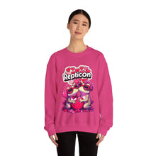 Load image into Gallery viewer, Repticon Unisex Heavy Blend™ Crewneck Sweatshirt w/ Valentine Toads
