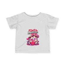 Load image into Gallery viewer, Repticon Infant Fine Jersey Tee w/ Valentine Toads
