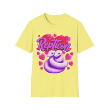 Load image into Gallery viewer, Repticon Unisex Softstyle T-Shirt w/ Valentine Snakes
