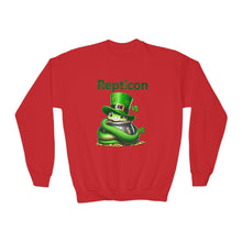 Load image into Gallery viewer, Repticon Youth Crewneck Sweatshirt w/ Snake
