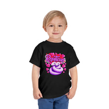 Load image into Gallery viewer, Repticon Toddler Short Sleeve Tee w/ Valentine Snakes
