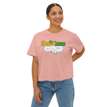 Load image into Gallery viewer, Repticon Women&#39;s Boxy Tee w/ White Ball Python
