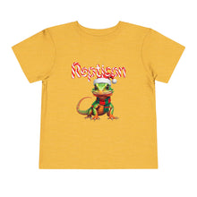 Load image into Gallery viewer, Repticon Toddler Short Sleeve Tee w/ Lizard Santa
