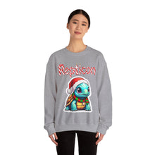 Load image into Gallery viewer, Repticon Unisex Heavy Blend™ Crewneck Sweatshirt w/ Tortoise Santa
