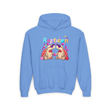 Load image into Gallery viewer, Repticon Youth Heavy Blend Hooded Sweatshirt w/ Valentine Tortoises
