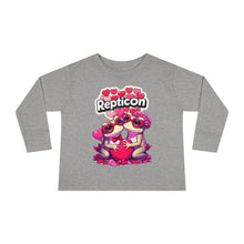 Load image into Gallery viewer, Repticon Toddler Long Sleeve Tee w/ Valentine Toads
