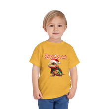 Load image into Gallery viewer, Repticon Toddler Short Sleeve Tee w/ Bearded Dragon Santa
