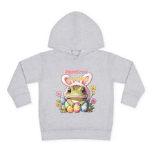 Load image into Gallery viewer, Repticon Toddler Pullover Fleece Hoodie w/ Easter Frog
