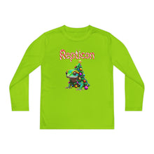 Load image into Gallery viewer, Repticon Youth Long Sleeve Competitor Tee w/ Gecko Christmas Tree
