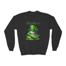 Load image into Gallery viewer, Repticon Youth Crewneck Sweatshirt w/ Snake
