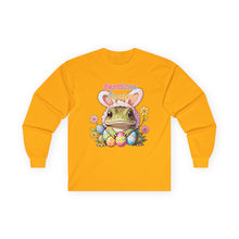 Load image into Gallery viewer, Repticon Unisex Ultra Cotton Long Sleeve Tee w/ Easter Frog
