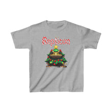 Load image into Gallery viewer, Repticon Kids Heavy Cotton™ Tee w/ Toad Christmas Tree
