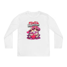 Load image into Gallery viewer, Repticon Youth Long Sleeve Competitor Tee w/ Valentine Toads
