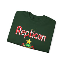 Load image into Gallery viewer, Repticon Unisex Heavy Blend™ Crewneck Sweatshirt w/ Toad Christmas Tree
