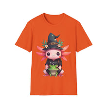 Load image into Gallery viewer, Repticon Unisex Softstyle T-Shirt w/ Axolotl
