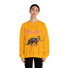 Load image into Gallery viewer, Repticon Unisex Heavy Blend™ Crewneck Sweatshirt w/ Crested Gecko Santa
