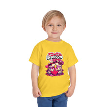 Load image into Gallery viewer, Repticon Toddler Short Sleeve Tee w/ Valentine Toads
