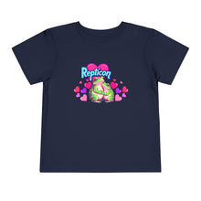 Load image into Gallery viewer, Repticon Toddler Short Sleeve Tee w/ Valentine Frogs
