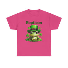 Load image into Gallery viewer, Repticon Unisex Heavy Cotton Tee w/ Frog
