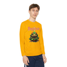 Load image into Gallery viewer, Repticon Youth Long Sleeve Competitor Tee w/ Toad Christmas Tree
