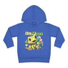 Load image into Gallery viewer, Repticon Toddler Pullover Fleece Hoodie w/ Lizards
