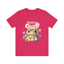 Load image into Gallery viewer, Repticon Unisex Jersey Short Sleeve Tee w/ Easter Frog
