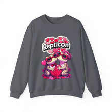 Load image into Gallery viewer, Repticon Unisex Heavy Blend™ Crewneck Sweatshirt w/ Valentine Toads
