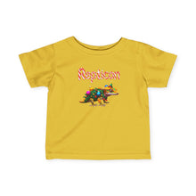 Load image into Gallery viewer, Repticon Infant Fine Jersey Tee w/ Crested Gecko Christmas Tree
