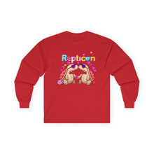 Load image into Gallery viewer, Repticon Unisex Ultra Cotton Long Sleeve Tee w/ Valentine Tortoises
