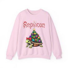 Load image into Gallery viewer, Repticon Unisex Heavy Blend™ Crewneck Sweatshirt w/ Tortoise Christmas Tree
