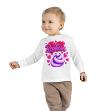 Load image into Gallery viewer, Repticon Toddler Long Sleeve Tee w/ Valentine Snakes
