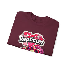 Load image into Gallery viewer, Repticon Unisex Heavy Blend™ Crewneck Sweatshirt w/ Valentine Toads
