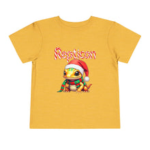 Load image into Gallery viewer, Repticon Toddler Short Sleeve Tee w/ Amphibian Santa
