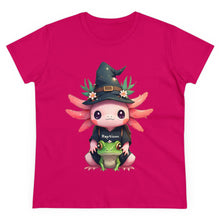 Load image into Gallery viewer, Repticon Women&#39;s Midweight Cotton Tee w/ Axolotl
