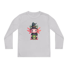 Load image into Gallery viewer, Repticon Youth Long Sleeve Competitor Tee w/ Axolotl
