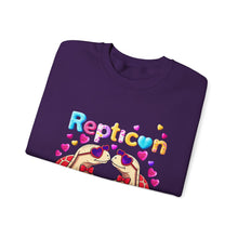 Load image into Gallery viewer, Repticon Unisex Heavy Blend™ Crewneck Sweatshirt w/ Valentine Tortoises
