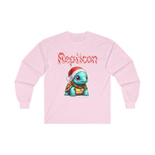 Load image into Gallery viewer, Repticon Unisex Ultra Cotton Long Sleeve Tee w/ Tortoise Santa
