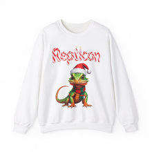 Load image into Gallery viewer, Repticon Unisex Heavy Blend™ Crewneck Sweatshirt w/ Lizard Santa
