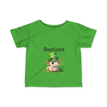Load image into Gallery viewer, Repticon Infant Fine Jersey Tee w/ Axolotl

