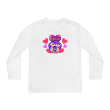 Load image into Gallery viewer, Repticon Youth Long Sleeve Competitor Tee w/ Valentine Crested Geckos
