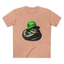 Load image into Gallery viewer, Repticon Men&#39;s Staple Tee w/ Black Snake
