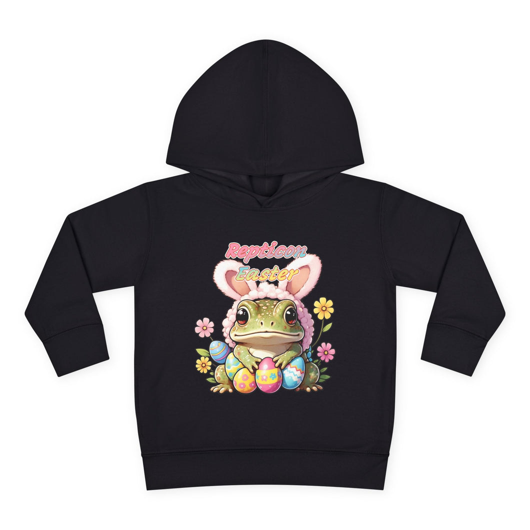 Repticon Toddler Pullover Fleece Hoodie w/ Easter Frog